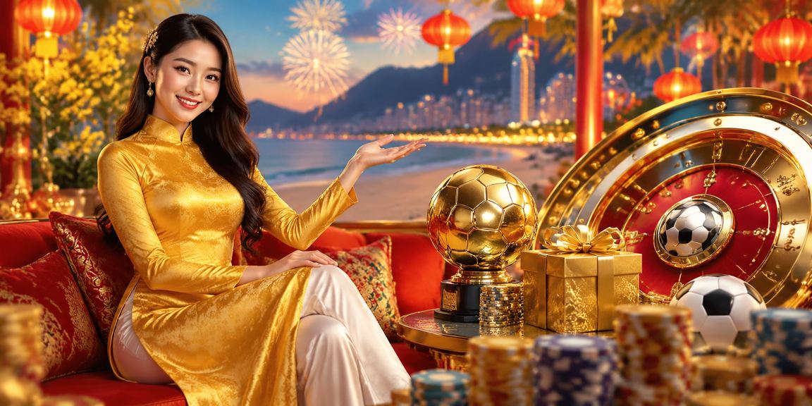 Người dùng mặc áo dài tại Côn Đảo theo dõi kết quả cá cược bóng đá trực tuyến