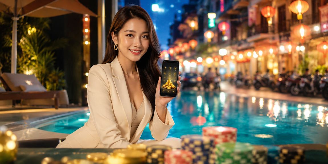 Người chơi slots jackpot trực tuyến tại Việt Nam trên điện thoại di động